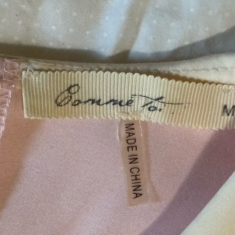 Vintage Preppy soft Pink Collared Shirt - Picture 3 of 9